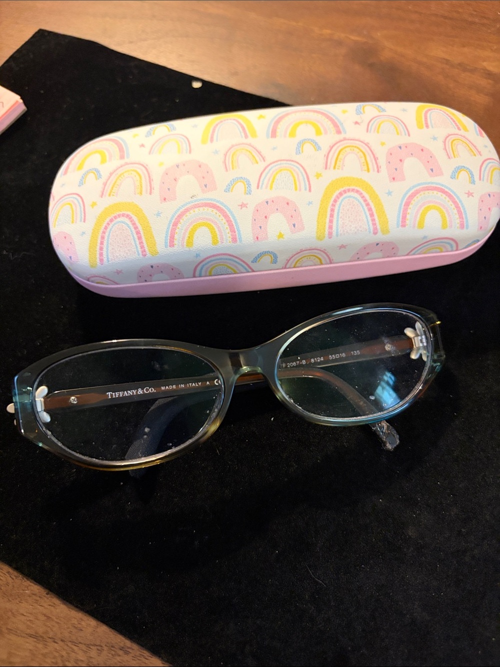 Tiffany & Co. Women's Clear Oval Glasses